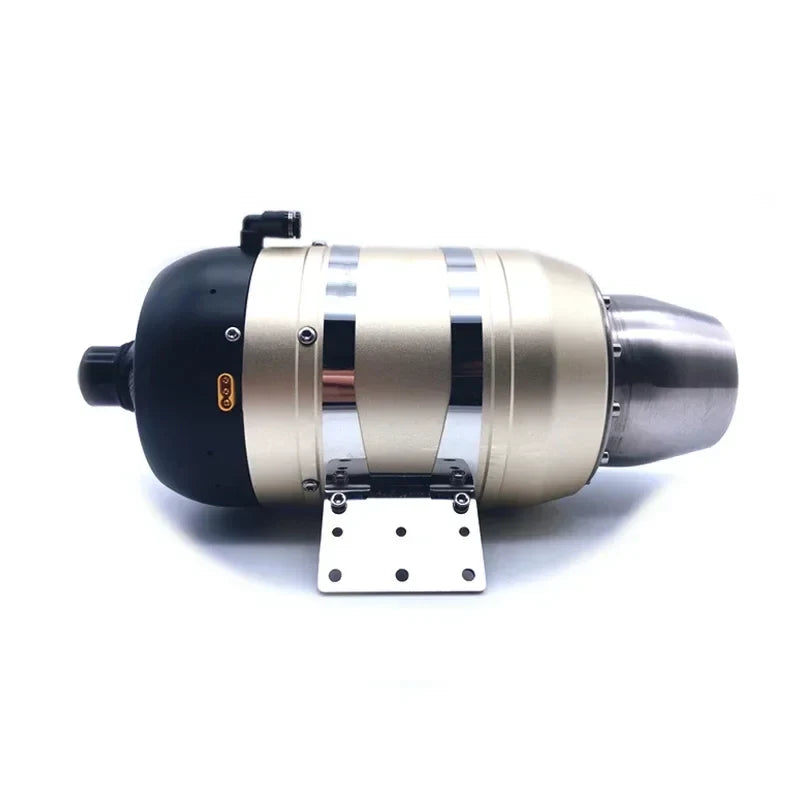 SW120B 12KG Turbojet Engine Model - Full Metal Gasoline Brushless Starter for RC Aircrafts