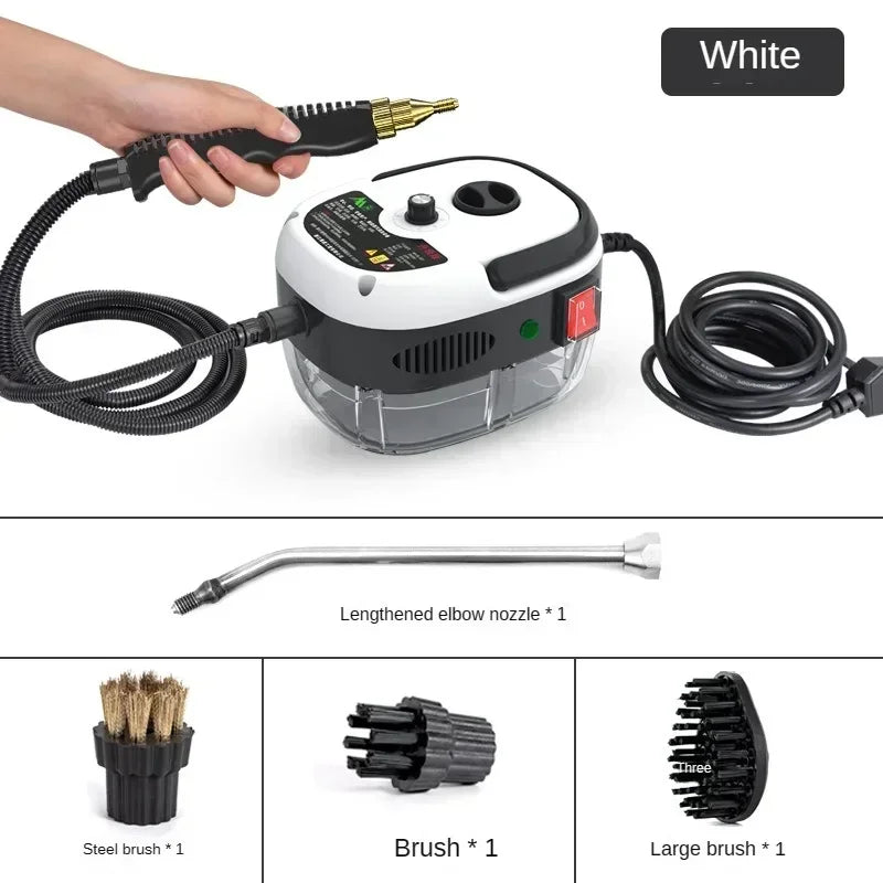 110V/220V High Pressure Handheld Steam Cleaner for Home & Car