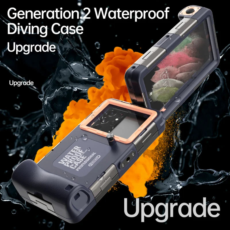Waterproof Diving Phone Case for iPhone & Samsung - Explore 15m Deep