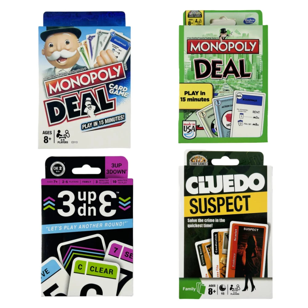 Monopoly Deal Quick-Playing Card Game for Families & Kids Ages 8+