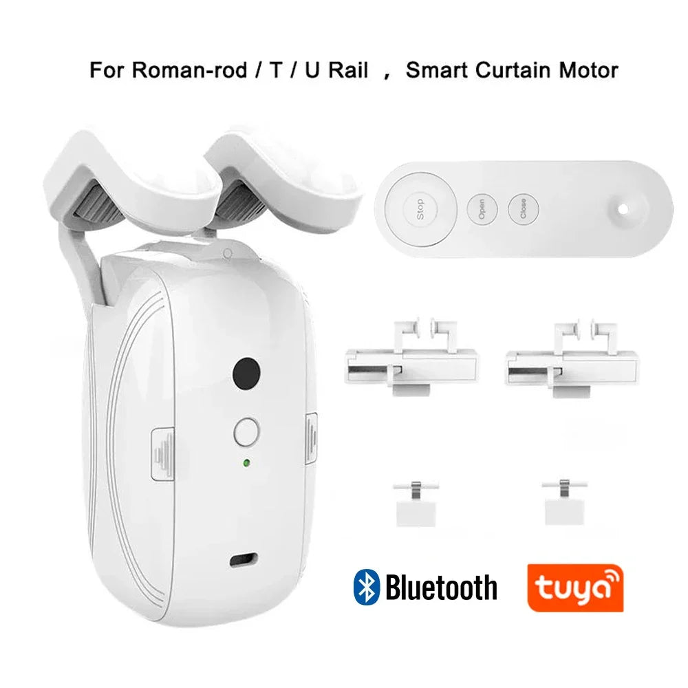 Smart Electric Curtain Motor with Voice Control