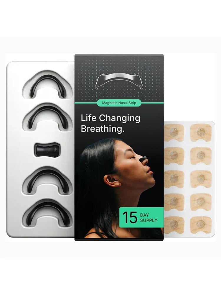 Skin Safe Nasal Strips for Better Breathing & Reduced Snoring