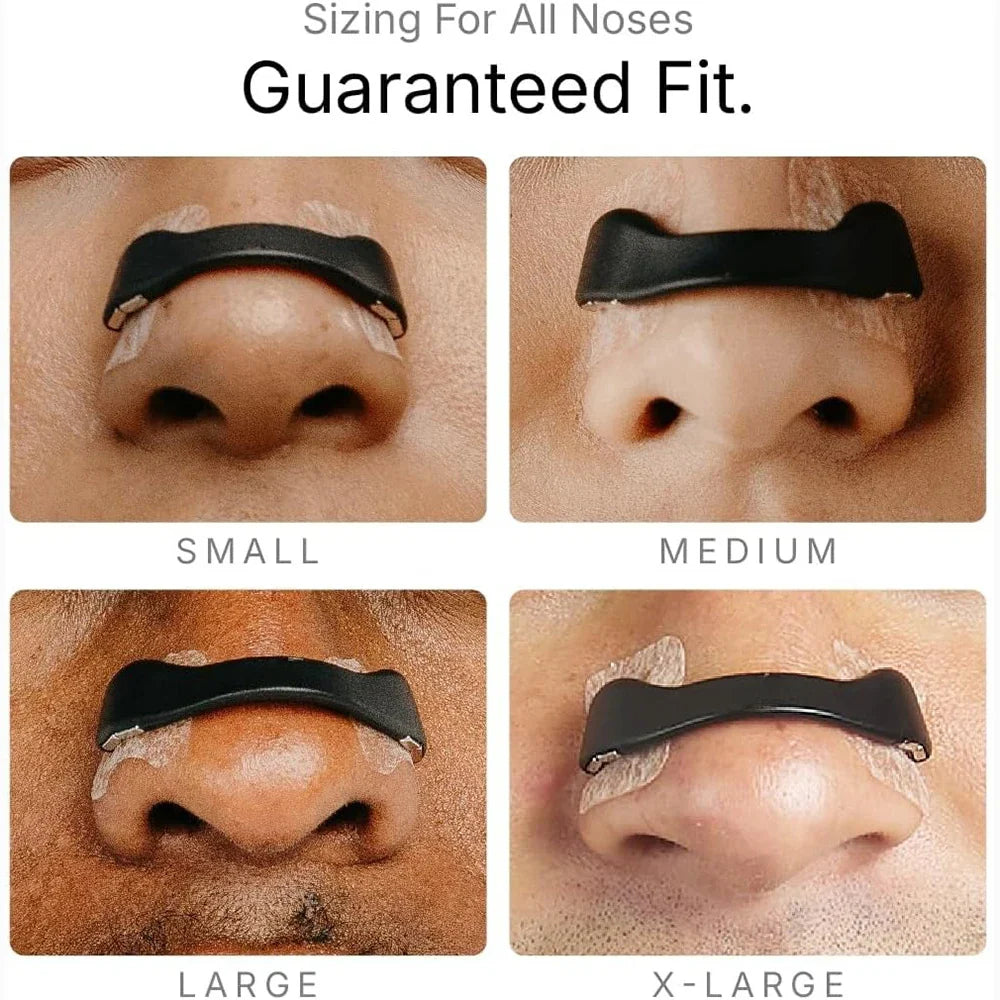 Skin Safe Nasal Strips for Better Breathing & Reduced Snoring