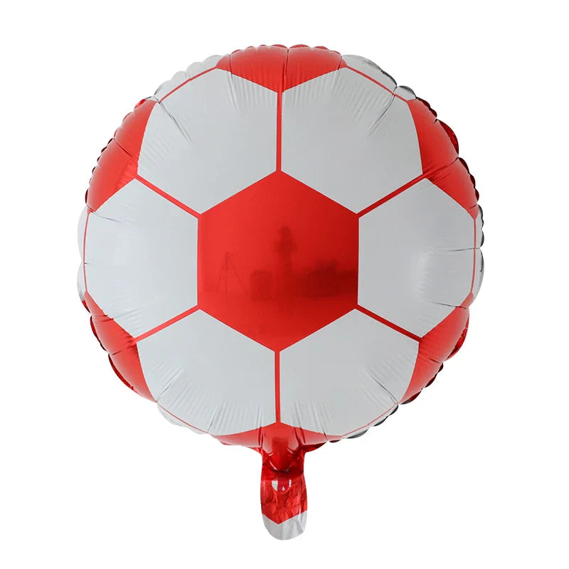 18-Inch Football Foil Balloons - Perfect Birthday Party Decorations