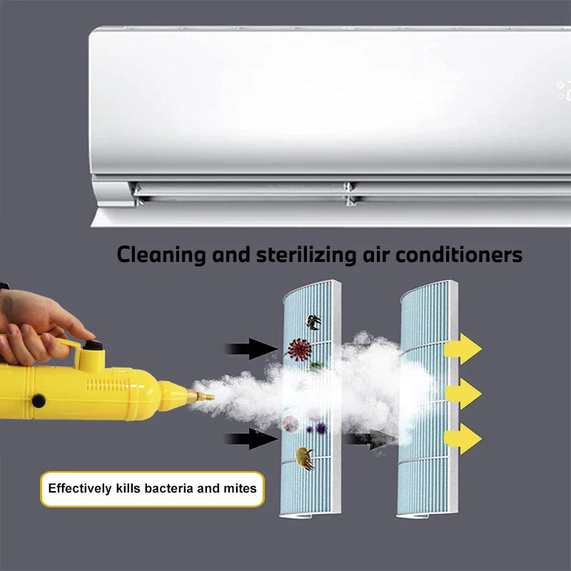 1800W High Pressure Steam Cleaner - Multi-Function Sterilizer & Stain Remover