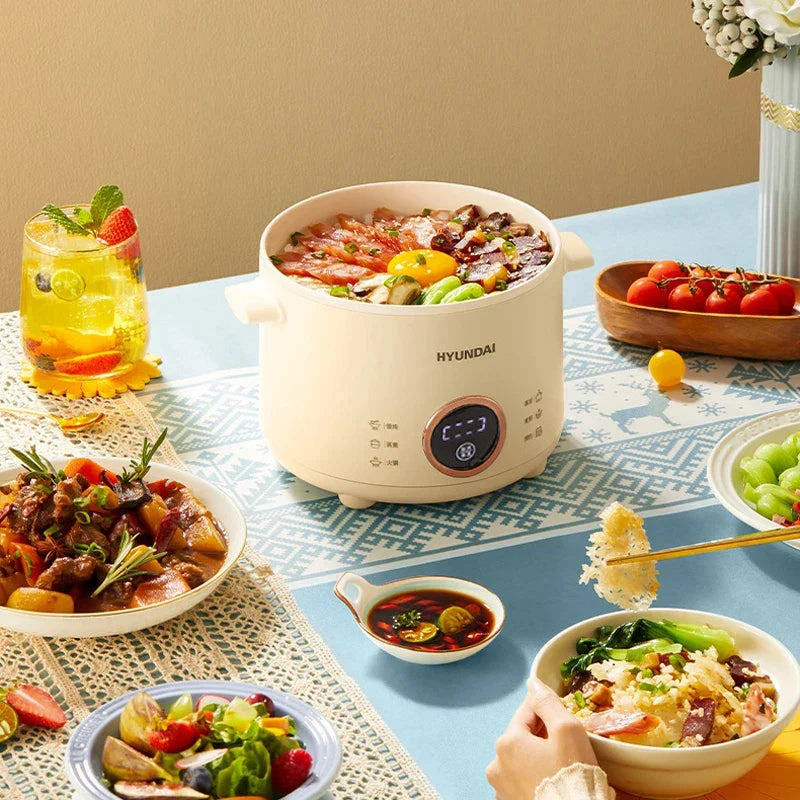 2L Electric Rice Cooker - Multicooker & Food Steamer, 220V