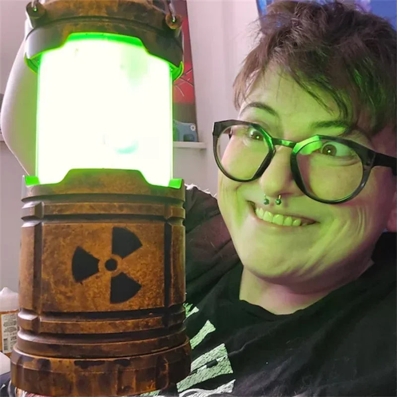 Mini Handheld Nuclear Reactor Lantern - Unique Dystopian Gift