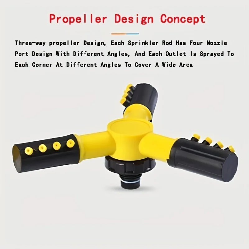 360° Auto Rotating Spray Nozzle