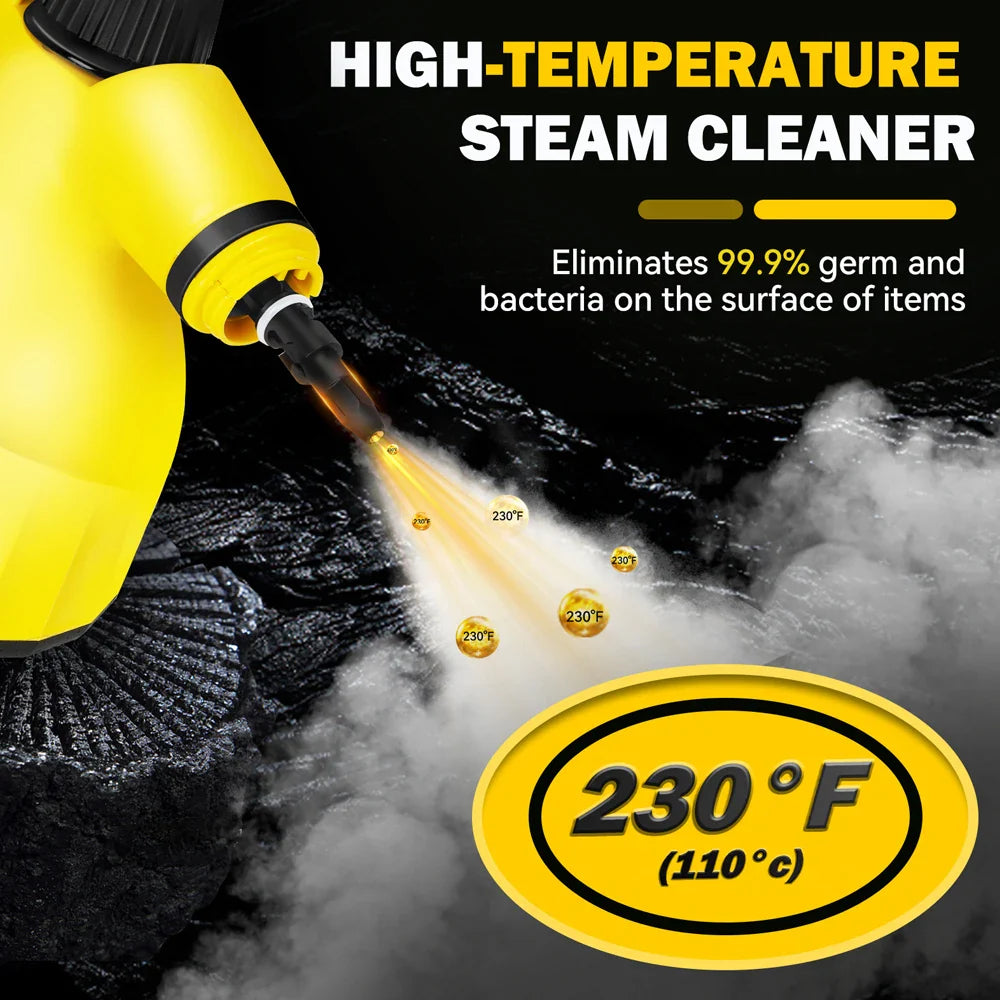 220V Handheld High Temperature Steam Cleaner - Sterilization & Pressure Jet Washer