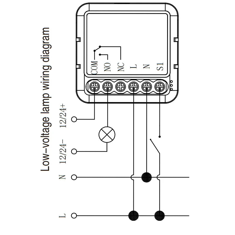 Tuya ZigBee WiFi Smart Switch Module - Dry Contact, Alexa & Google Compatible