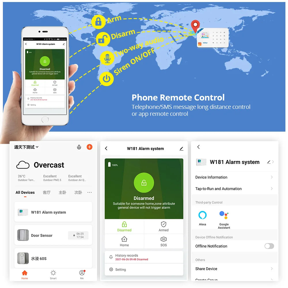 KERUI W181 Smart Security System