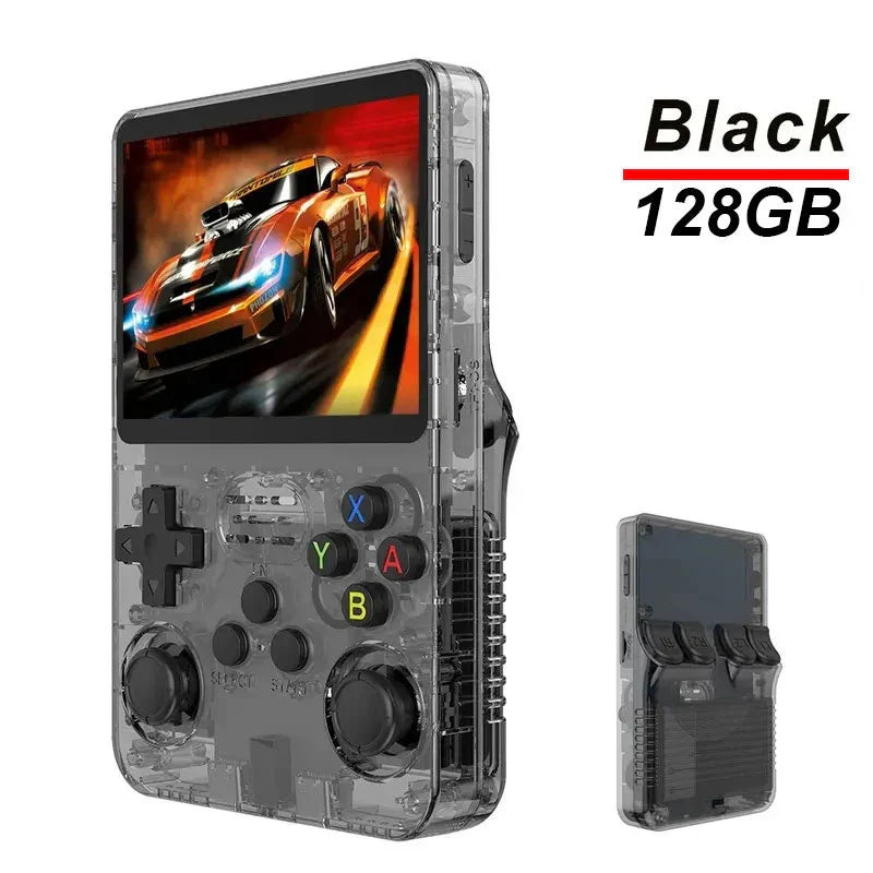 R36S Handheld Game Console with 3.5-Inch IPS, 20,000 Games, Arkos System