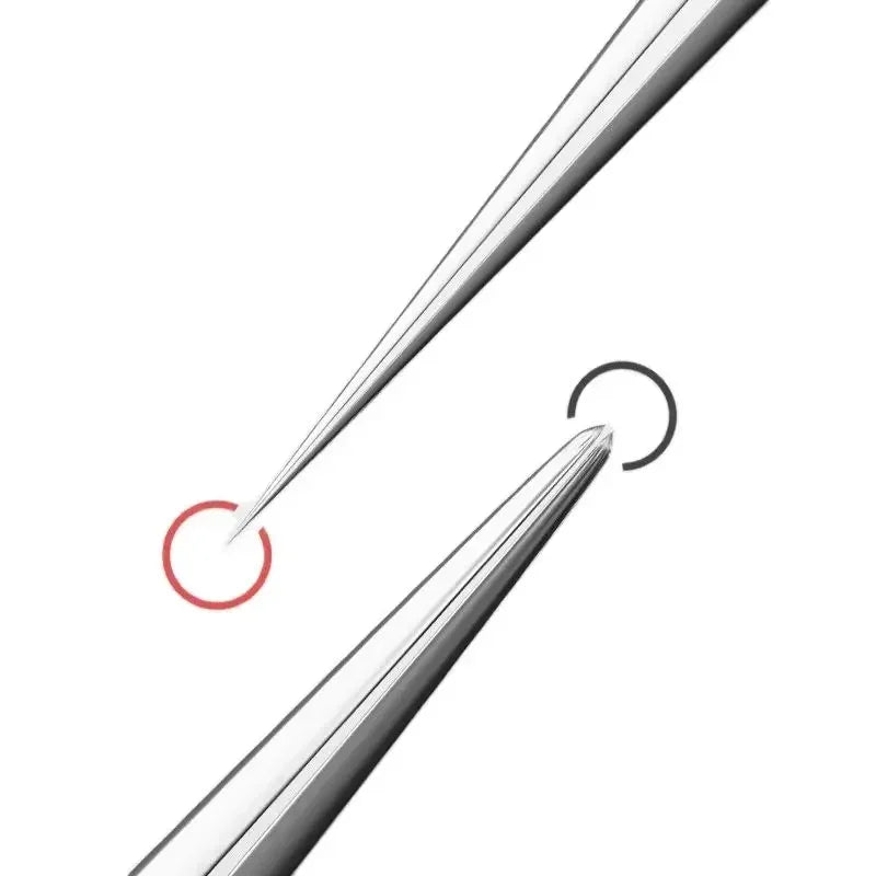 Extra Fine No. 5 Blackhead Tweezers - Precision Acne Removal Tool