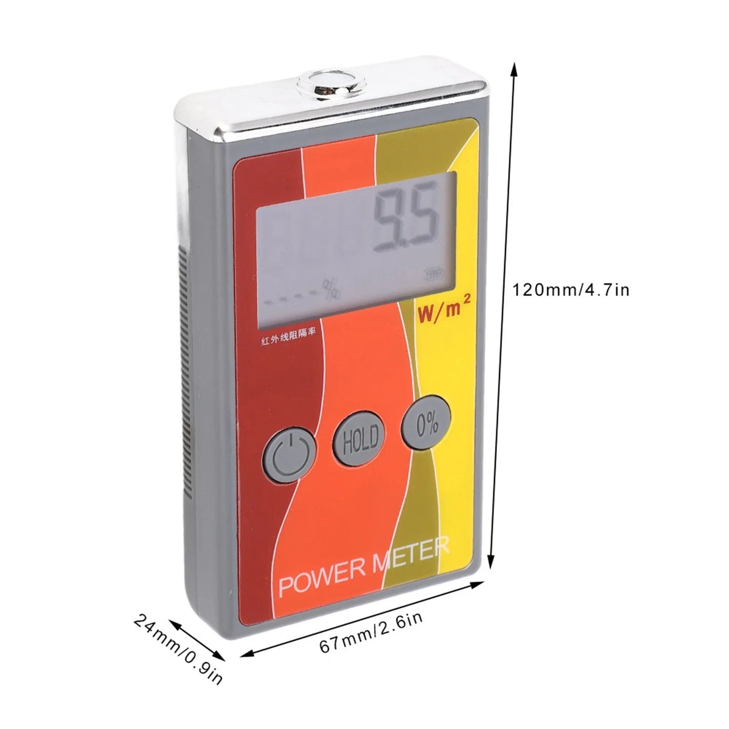 0 - 40000W/㎡ IR Power Meter, 1000-1700 nm LS122 Handheld IR Power Meter Infrared Radiation Luminance IR Rejection Detector