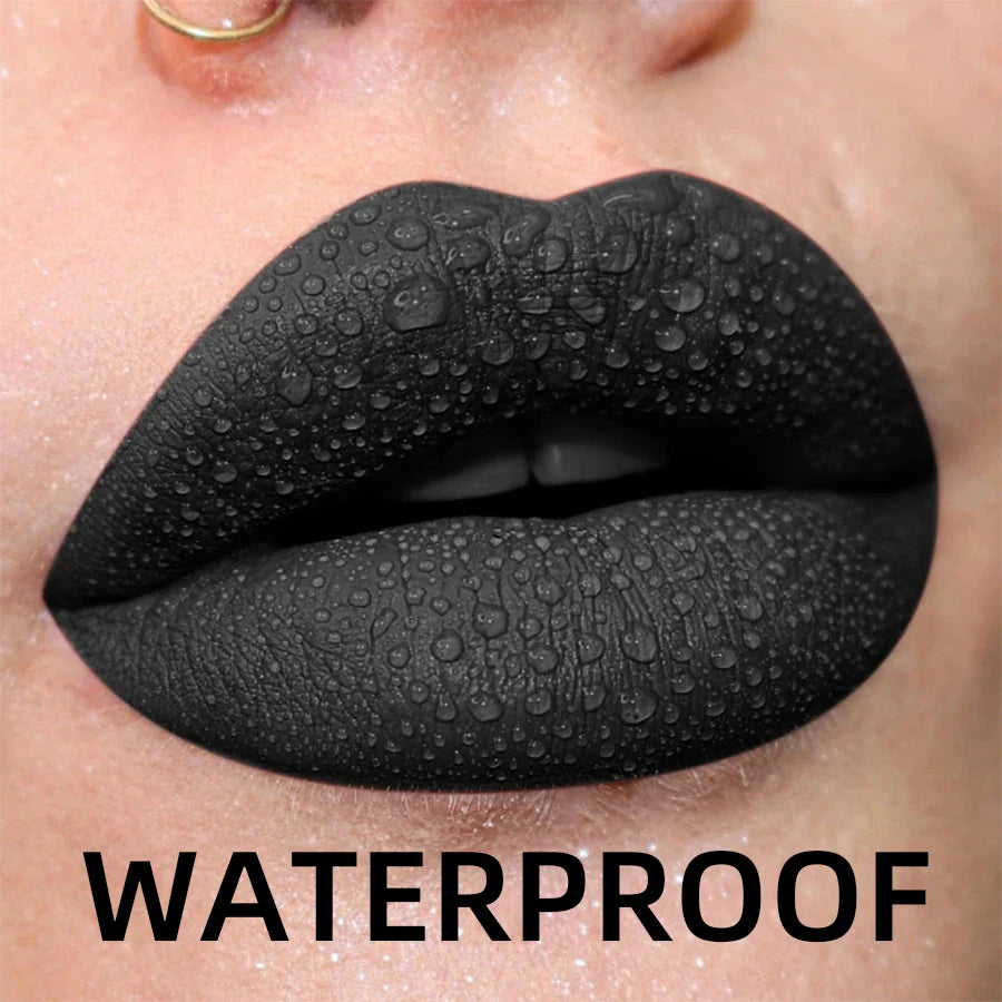 19 Colors Matte Velvet Lip Gloss - Waterproof, Long-lasting & Hydrating