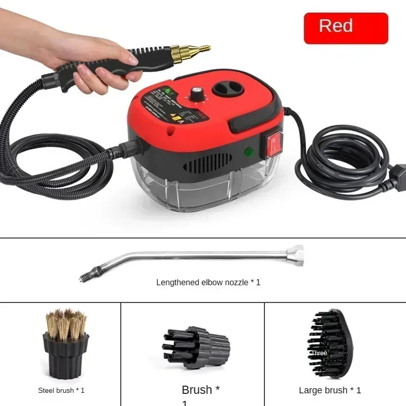 110V/220V High Pressure Handheld Steam Cleaner for Home & Car