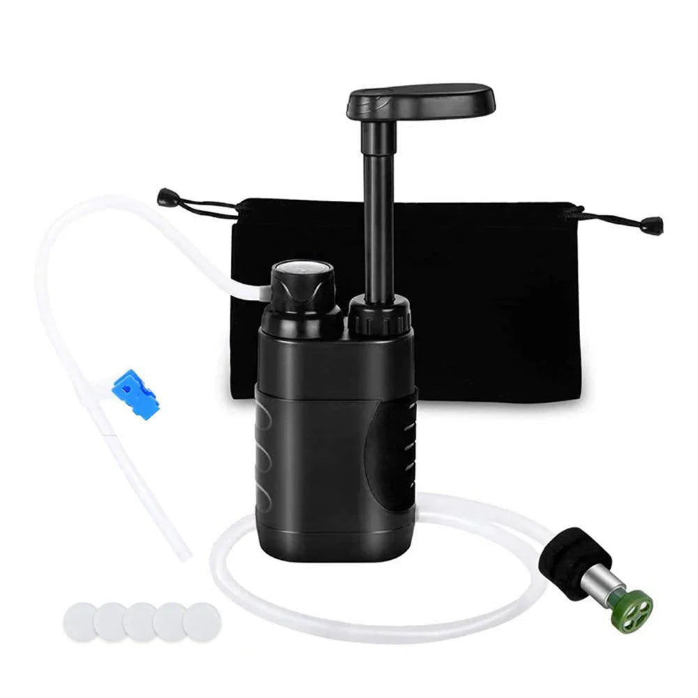 Portable Water Filter & Survival Kit