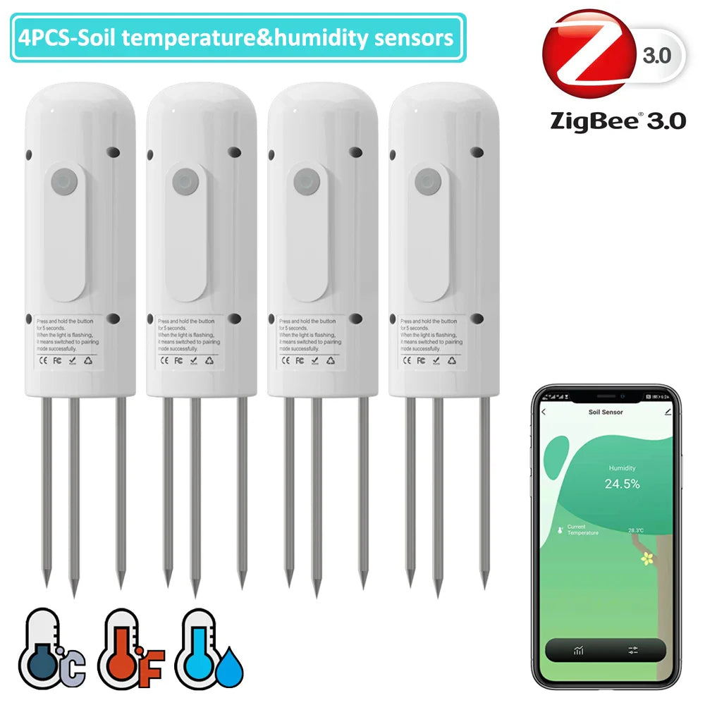 ZIGBEE WIFI Garden Watering Timer with Smart Sprinkler System - TUYA Compatible