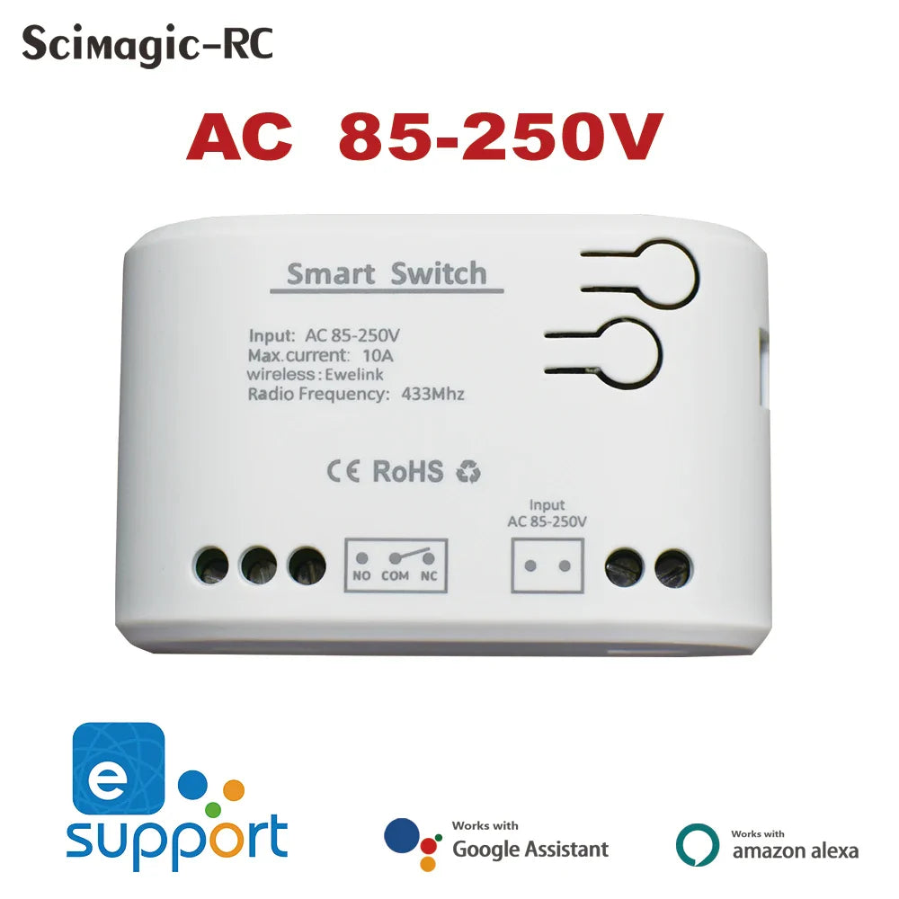 Smart WiFi Garage Door Opener Controller with Voice Control