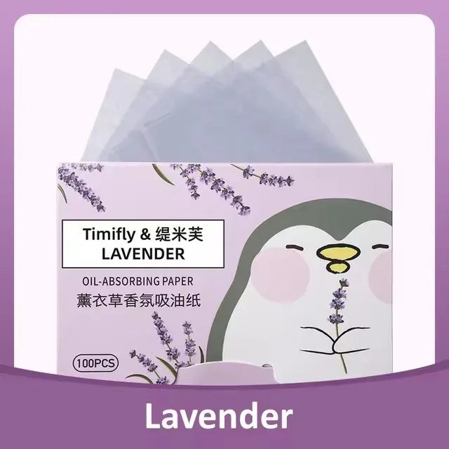 Face Oil Absorbing Paper - 100 Sheets for Oil Control & Cleansing