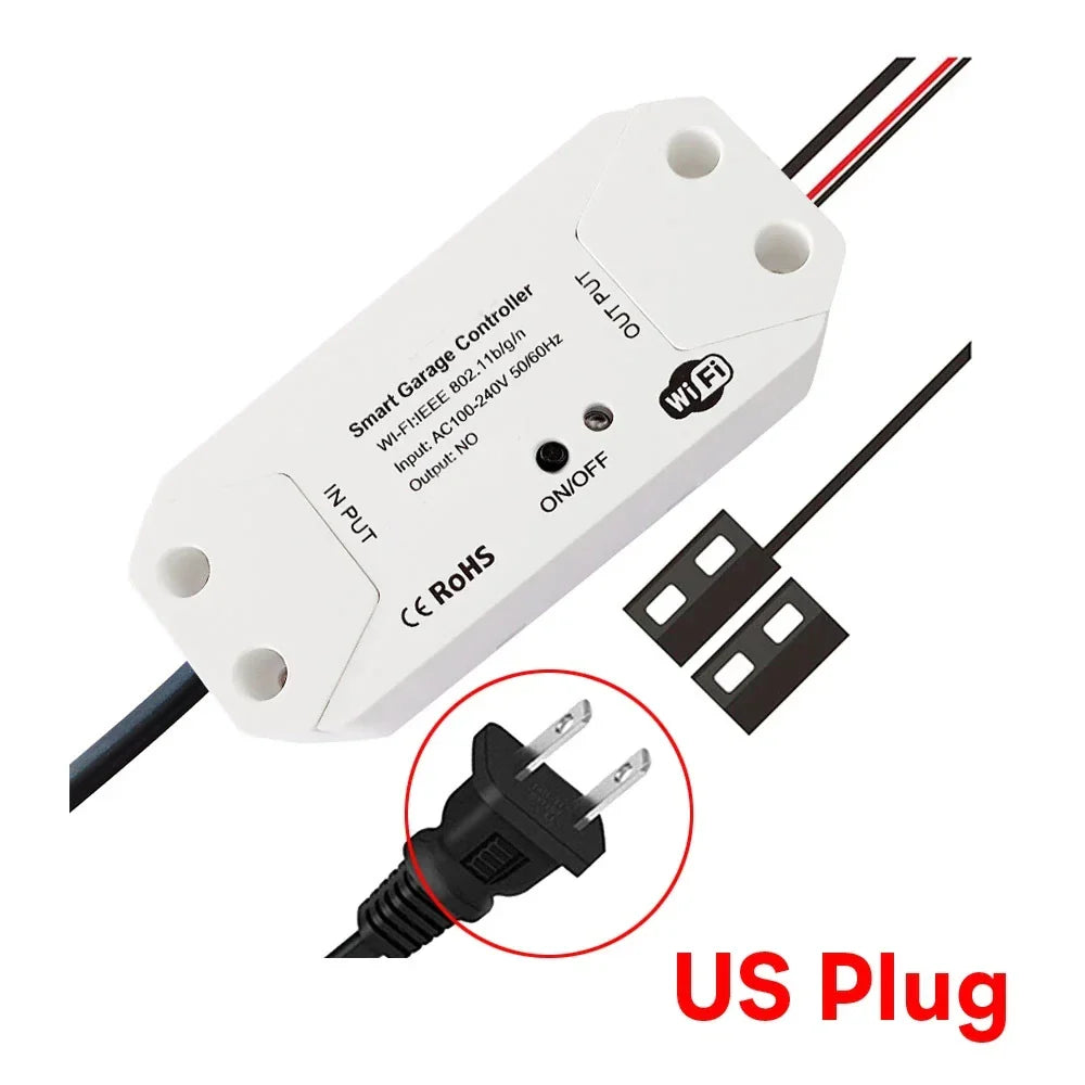 Tuya WIFI Smart Garage Door Controller - Alexa & Google Compatible