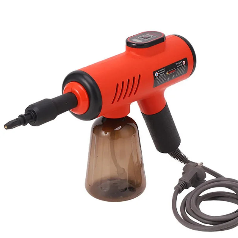 High-Pressure Handheld Steam Cleaner - 1200W for Household & Kitchen