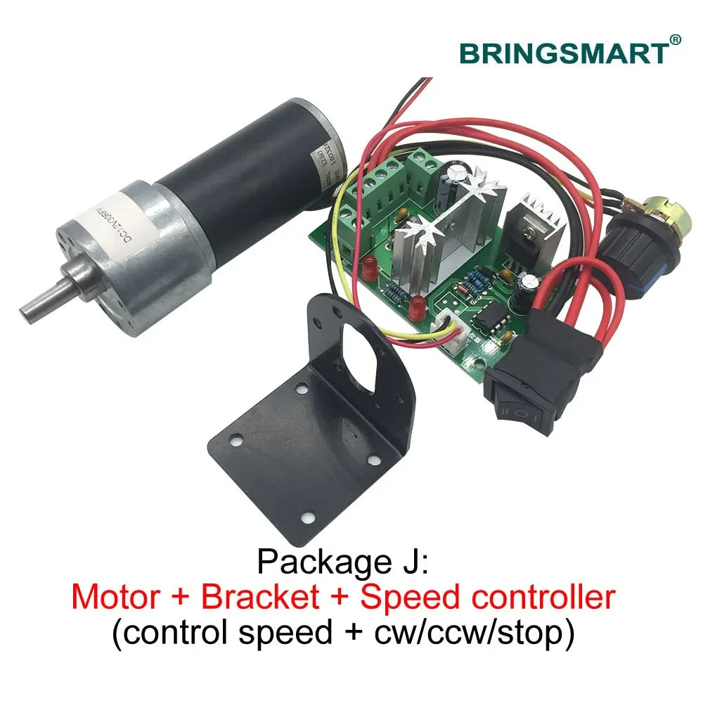 High Torque 37GB31Y 12V 24V DC Gear Motor - Customizable & Efficient