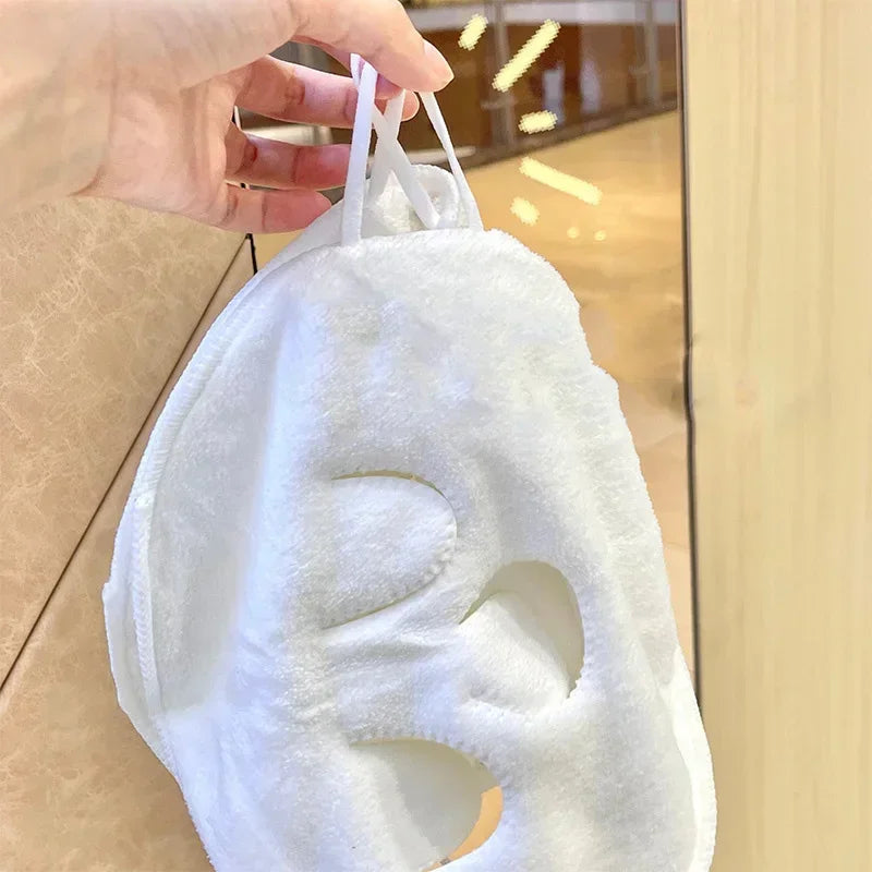 Warm & Cold Compress Face Towel - Double Thickness for Beauty & Skincare