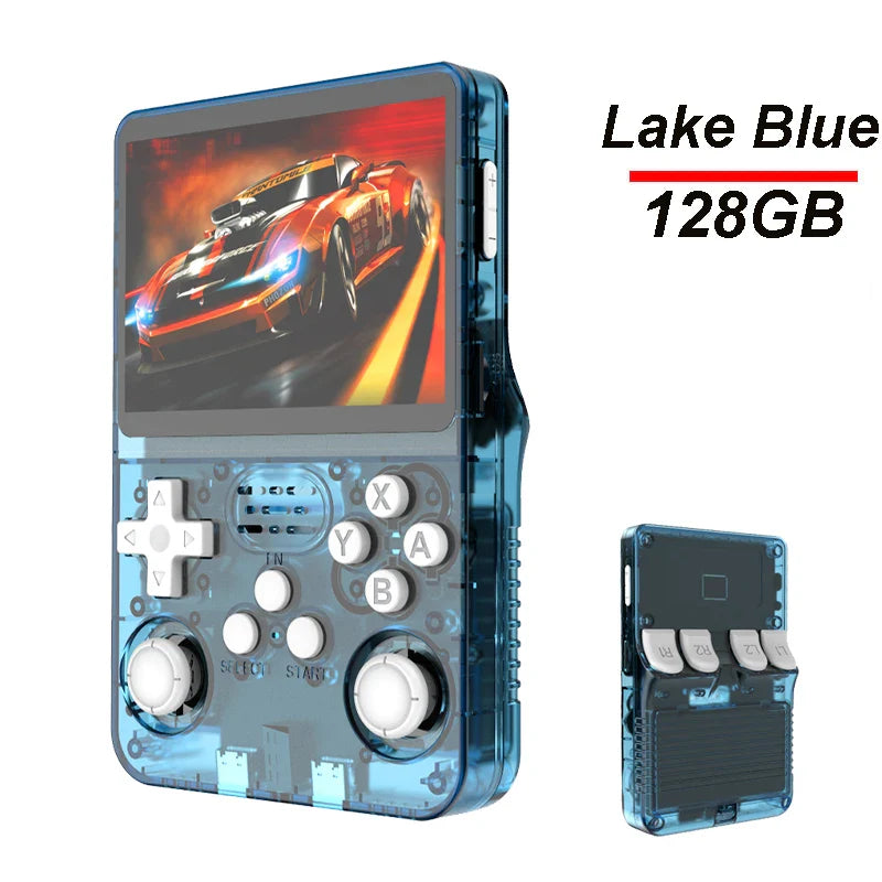R36S Handheld Game Console with 3.5-Inch IPS, 20,000 Games, Arkos System