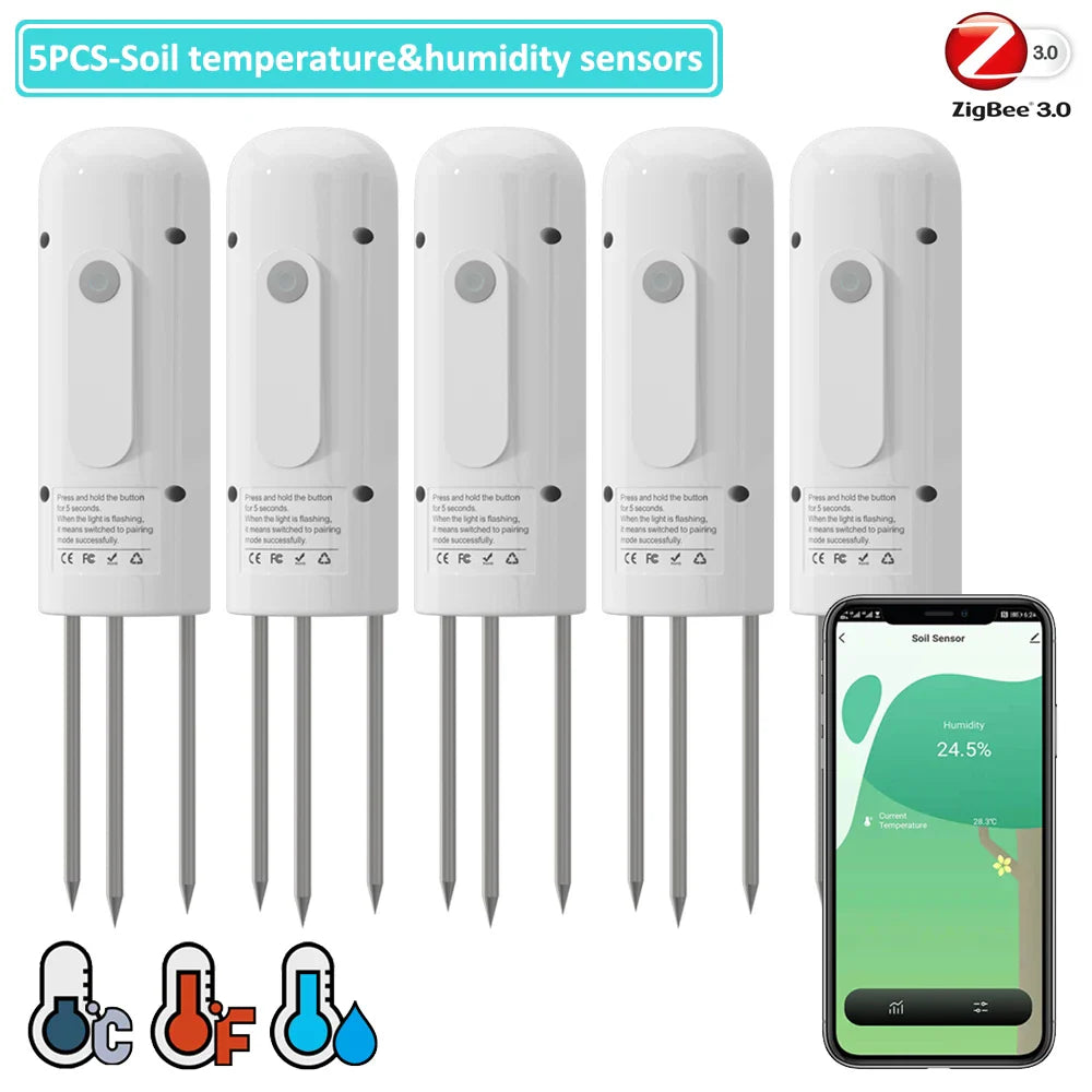 ZIGBEE WIFI Garden Watering Timer with Smart Sprinkler System - TUYA Compatible