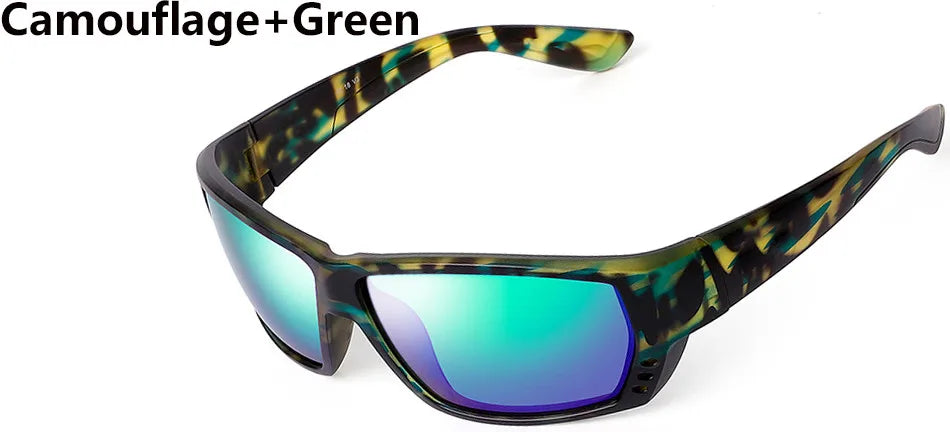 580P Tuna Alley Polarized Fishing Sunglasses for Men - UV400 Protection, Stylish Outdoor Eyewear