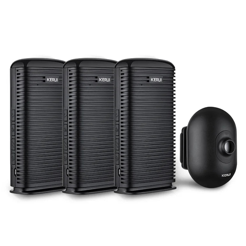 KERUI DW9 Garage Alarm Wireless Driveway Welcome Burglar Alarm Waterproof Outdoor PIR Motion Sensor Detector Security Protection