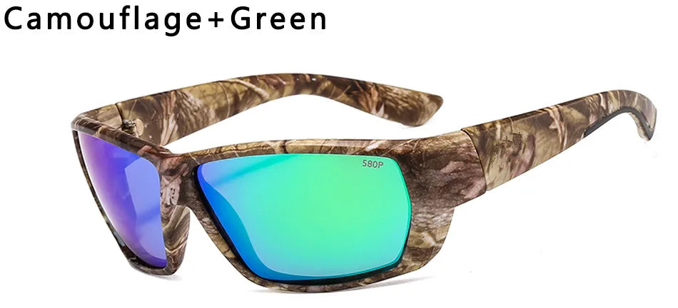 580P Tuna Alley Polarized Fishing Sunglasses for Men - UV400 Protection, Stylish Outdoor Eyewear