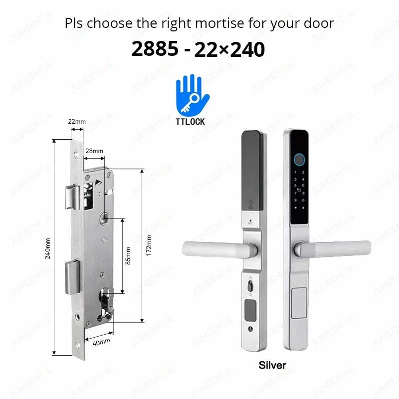 Waterproof Smart Lock with TTLock App
