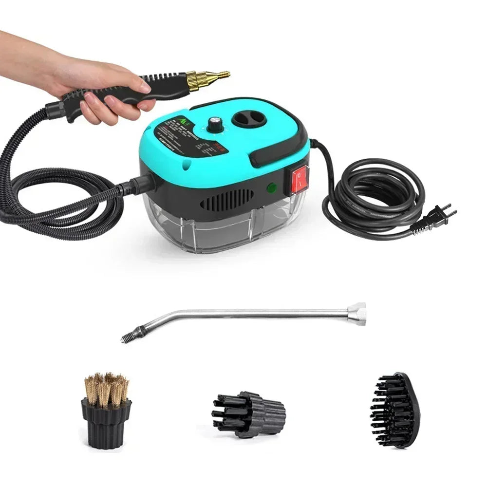 110V/220V High Pressure Handheld Steam Cleaner for Home & Car