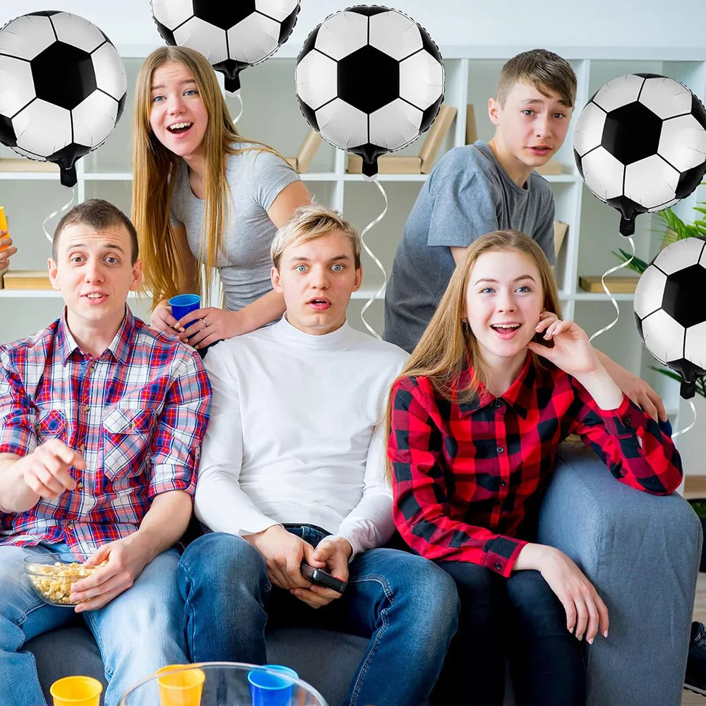 18-Inch Soccer Balloons - Perfect for Sports Themed Parties
