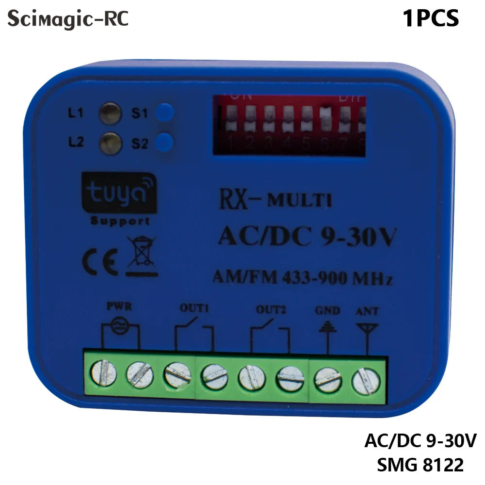 Universal WiFi Garage Door Remote Control Receiver - Tuya Smart Switch Module