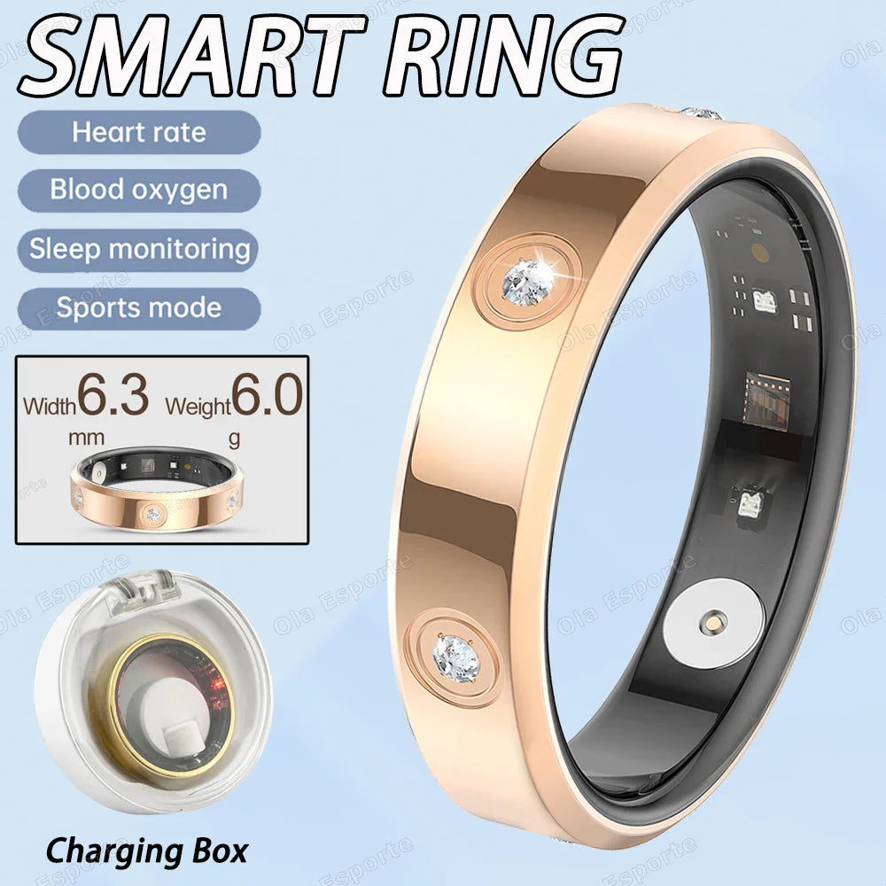 Xiaomi Smart Ring: Heart Rate & Stress Monitor, IP68 Waterproof