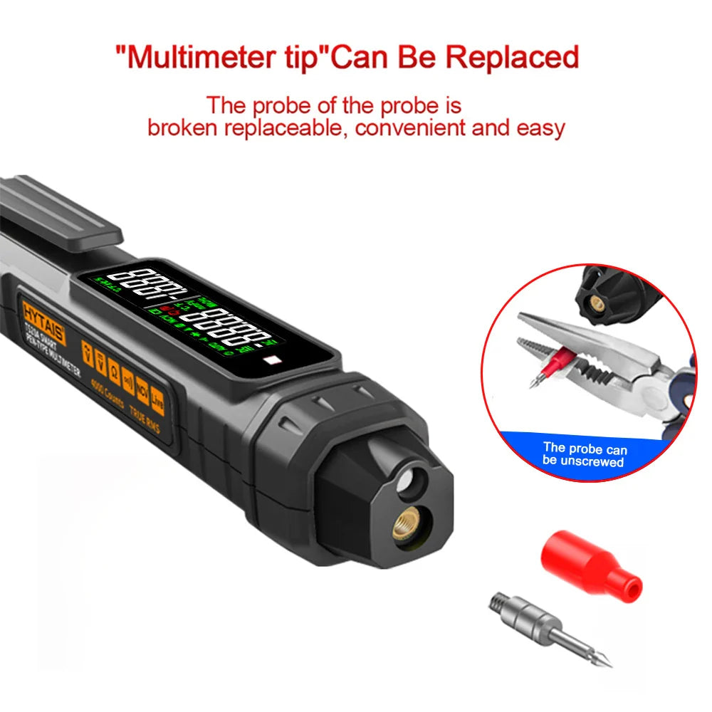 Smart Digital Multimeter 6000 Counts | High Precision Auto Range Voltage Detector