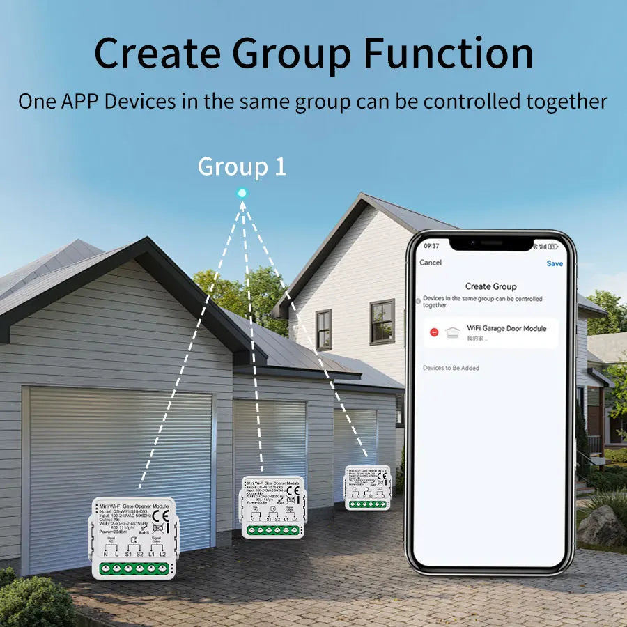 Smart Garage Door Opener