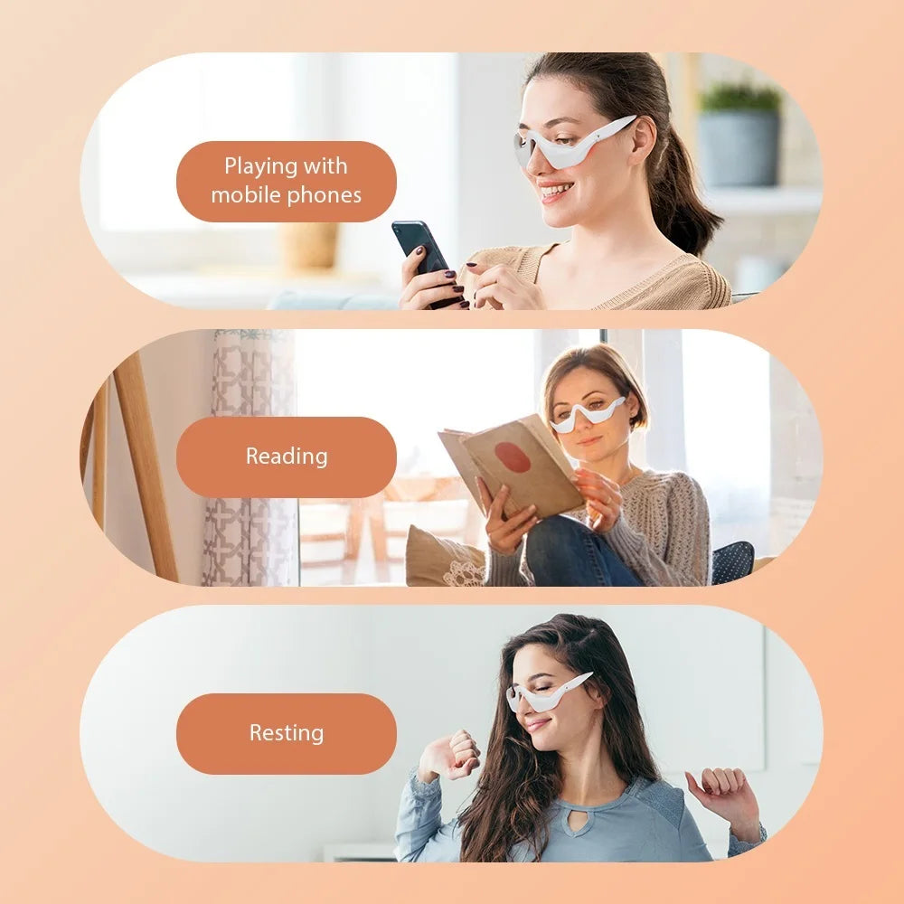 3D Eye Massager for Fatigue Relief & Dark Circles