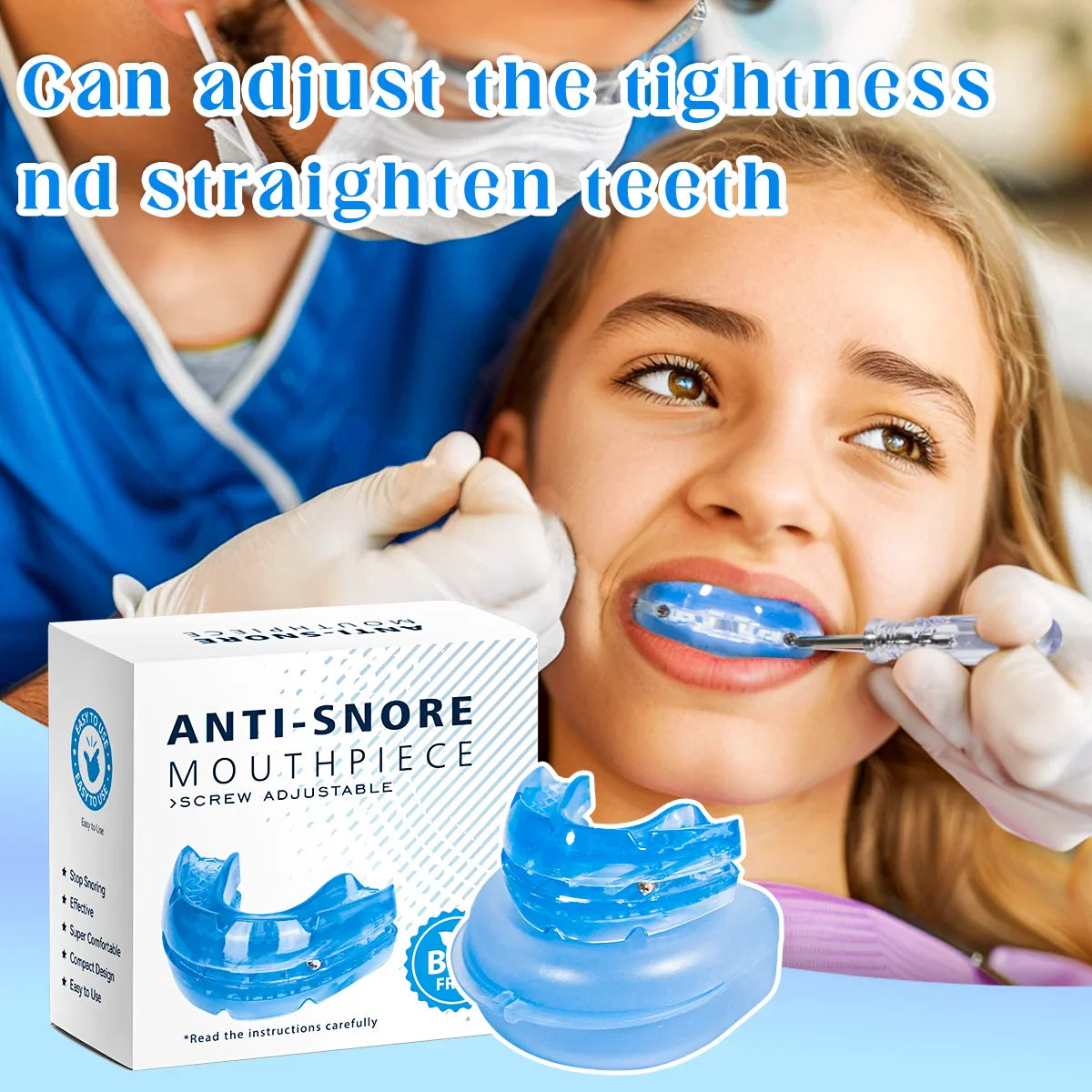Anti Snore Bruxism Mouth Guard | Stop Snoring & Sleep Aid