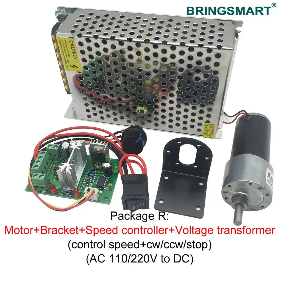 High Torque 37GB31Y 12V 24V DC Gear Motor - Customizable & Efficient