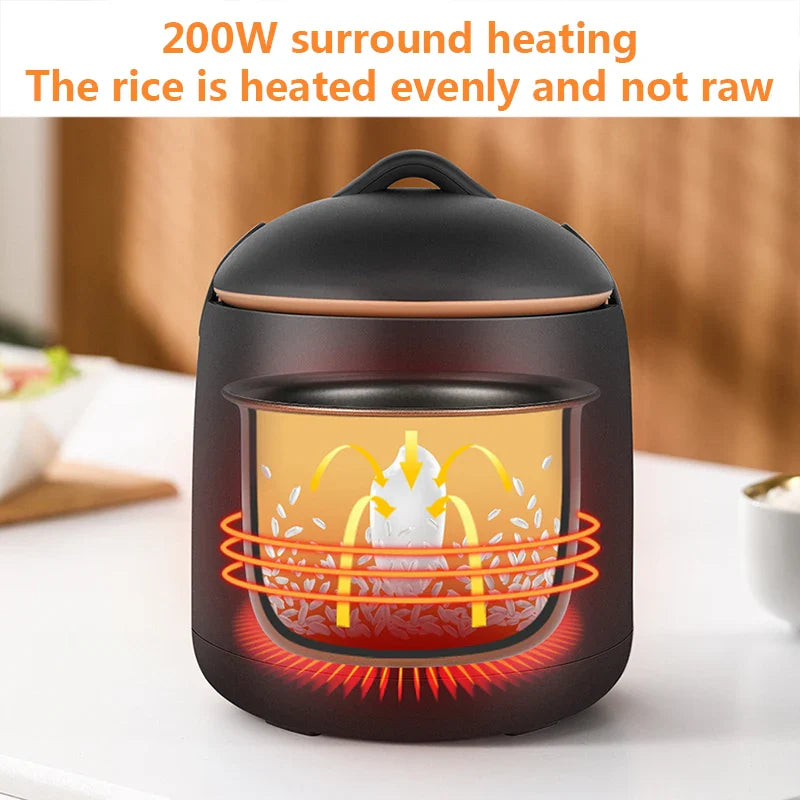 Zhigao Mini Rice Cooker - Compact & Efficient