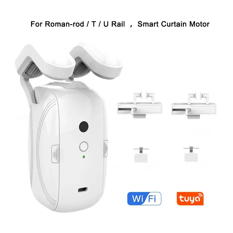 Smart Electric Curtain Motor with Voice Control