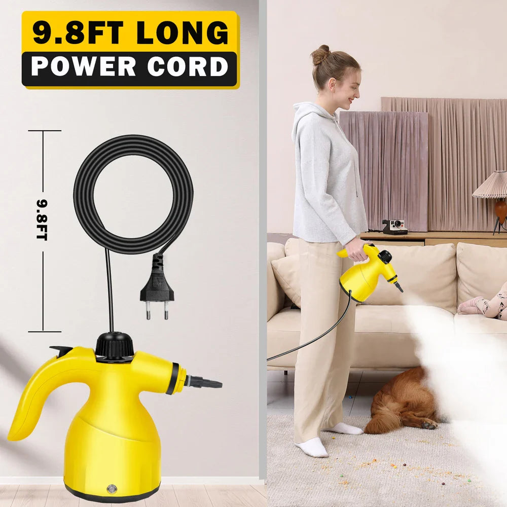 220V Handheld High Temperature Steam Cleaner - Sterilization & Pressure Jet Washer