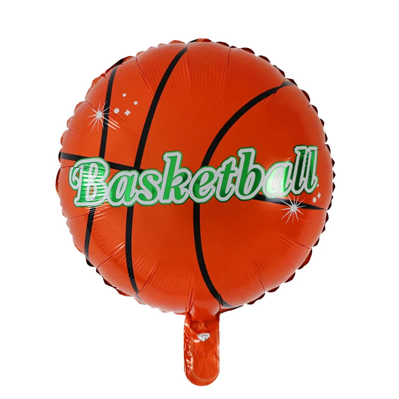 18-Inch Football Foil Balloons - Perfect Birthday Party Decorations