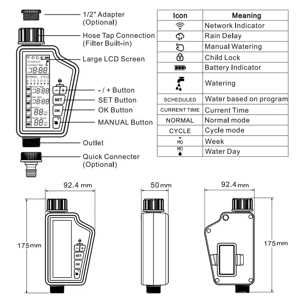 Smart WiFi Watering Timer
