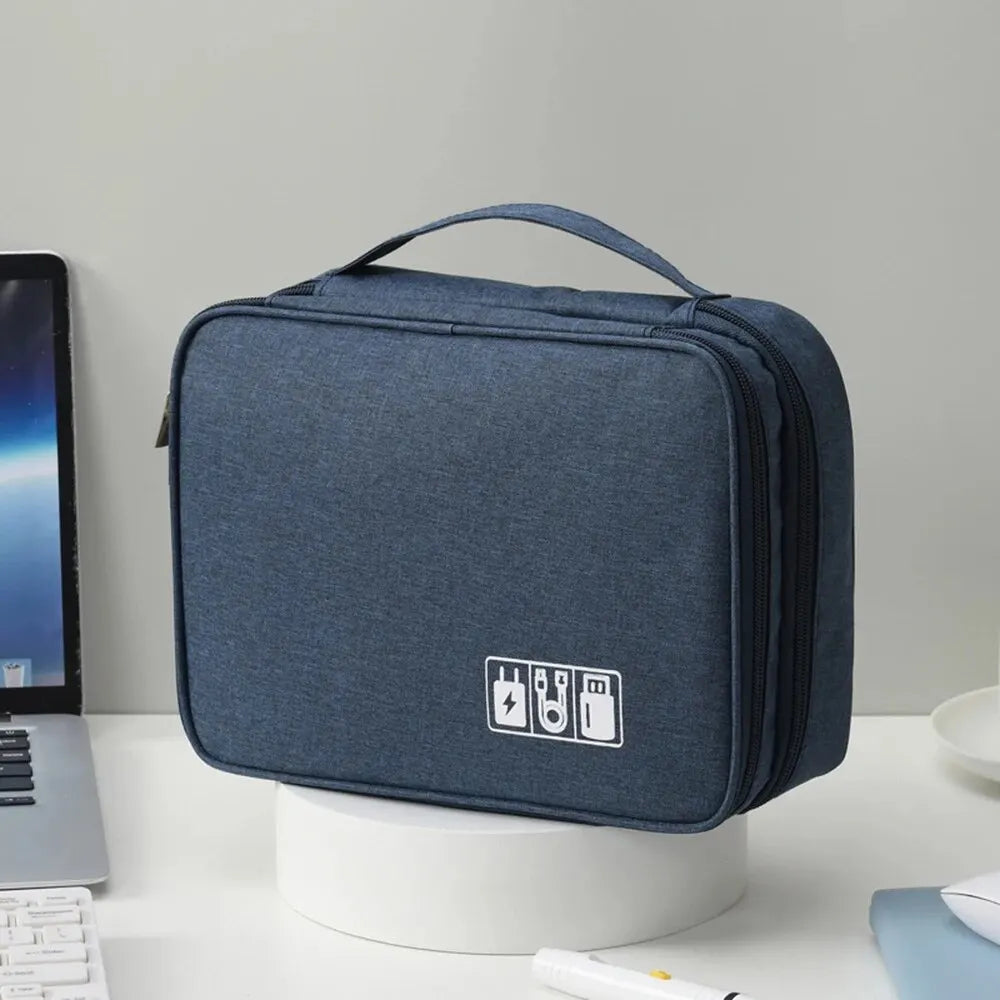 Multifunctional Digital Accessory Storage Bag for Electronics