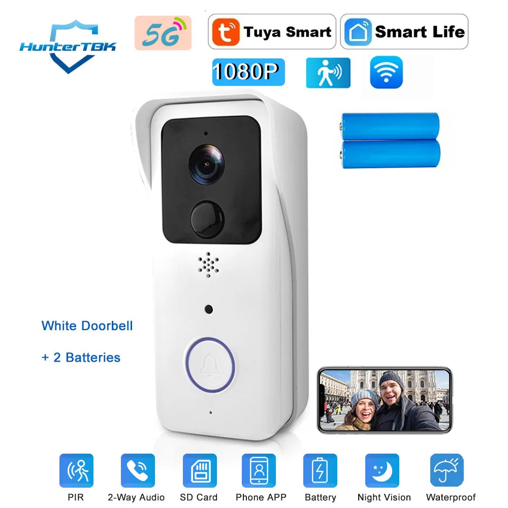 5G 2.4G WiFi Video Doorbell